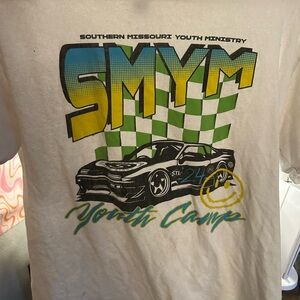 Gildan White and Green Short Sleeve Tees with Graphic Design